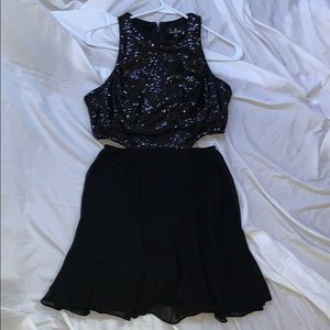 mini black dress